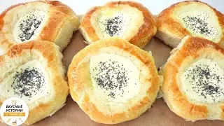 ВАТРУШКИ С ТВОРОГОМ в духовке / пышное и воздушное дрожжевое тесто / выпечка с творогом /  к чаю
