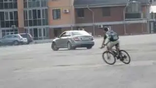 Казанский дрифтер греет резину