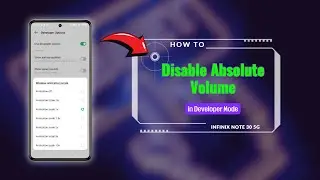 How to Change Window Animation Scale on Infinix Note 30 5g
