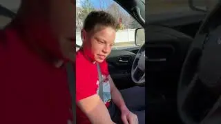 First time driving!
