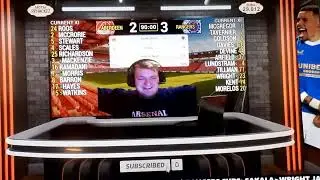 Jamz0r shouts out my boy Matthew with a birthday message post Rangers 3 Aberdeen 2 (20/12/2022)