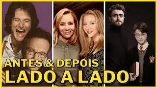 ANTES E DEPOIS - 20 Famosos Posando Com Suas Versões Mais Novas PT3 | Antes e Depois Dos Famosos