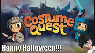 Costume Quest!!! This nerd man AND ON HALLOWEEN