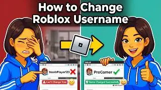 how to change roblox username