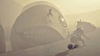 Nier Automata - Emil True Final Boss Fight (Secret Boss & Ending Y)