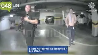 Перші хвилини після вибуху в Одесі