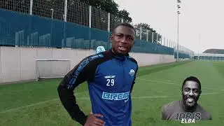 Hanging out with Jamilu Collins at SC Paderborn 07