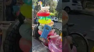 Пицунда,дорога на центральный пляж.