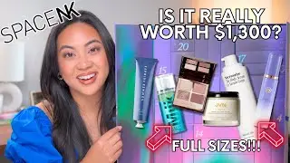 IS THE SPACE NK ADVENT CALENDAR WORTH IT? 19 FULL-SIZED PRODUCTS SPACENK *SPOILERS*