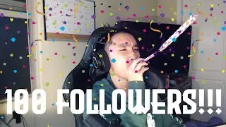 100 TWITCH FOLLOWERS!