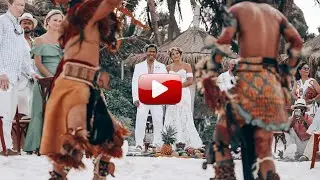 Enchanting Mayan Wedding at Mahayana Tulum | Beachfront Spiritual Wedding Photography & Videography