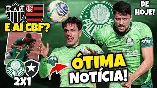 DUAS NOVIDADES GIGANTES PARA A TORCIDA! |  PALMEIRAS VENCE O BOTAFOGO E VAI PARA A FINAL!