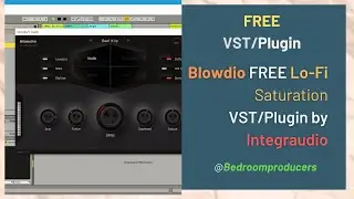 Blowdio - FREE Lo-Fi Saturation VST/Plugin by Integraudio 