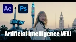 Using AI to create VFX Environments ➡ After Effects Full Tutorial: Generative Fill with Moving Shot!
