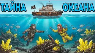 ТАЙНАЯ жизнь в ОКЕАНЕ! Нашел СЕКРЕТНУЮ нычку КЛАНА НА КРАЮ КАРТЫ! Выживание Rust / Раст Real/Рил