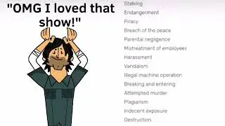 Total Drama: List of Chris McLeans crimes