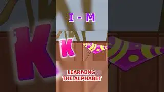Let’s learn alphabet with Pit & Penny 📚 I- M 