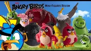 Angry Birds Movie mini figures Review