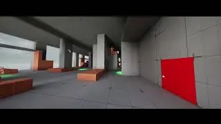 Unreal Engine 5.5 - GASP Parkour AI (Test)