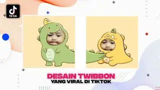 Tutorial Edit Foto Twibbon Dinosaurus Couple - Yang Lagi Viral di TikTok