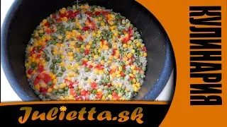 Рис с овощами в мультиварке