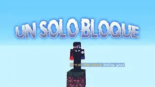 Minecraft Pero Comienzo en un solo BLOQUE!!!