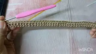 Single crochet, row 4