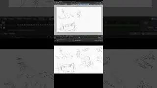 [Blender 3.4] Gesture Drawing 653 - Timelapse [Grease Pencil]