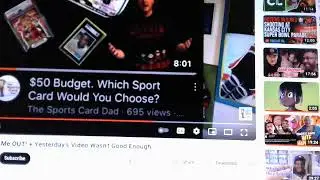 THE SPORTS CARD DAD EXPOSES HIMSELF AS A FRAUD IN THE SPORTS CARD COMMUNITY!!!