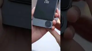 Magnetic Power bank and wireless charger for iPhone #wirelesscharger #powerbank #magneticcharger