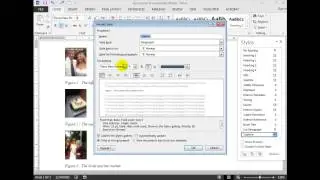 How to format captions in Word all versions