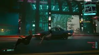 The new cars in Cyberpunk are pretty cool