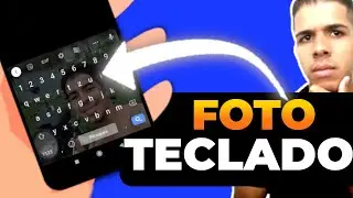 Como colocar foto no teclado do celular