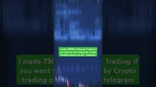 I made 7500$ in Binance Trading #binance #trading #crypto #shorts