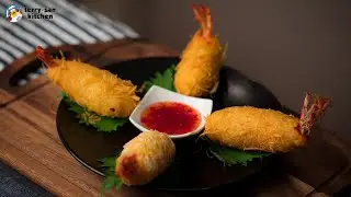 How to Make Golden Shrimp Balls from Genshin Impact｜Game Food in Real Life