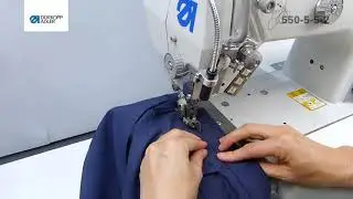 Dürkopp Adler 550-5-5-2 Pantolon, Etek Kemer Gizli Üst Vurma Makinası