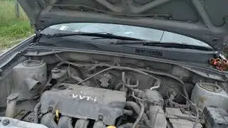 Замена троса переключения передач Toyota succeed часть 6