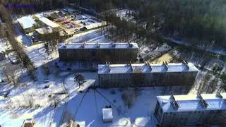 Кингисепп. Касколовка зима.02.032018.Вид Сверху.