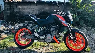 One hand ( Single hand ) KTM DUKE 200 ON SALE | #automobile #smartphone #seconahand