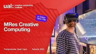 CCI Online Open Day: MRes Creative Computing