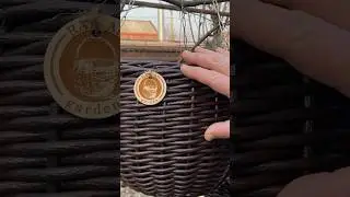 10 неповторимых красавчиков 🥰 #кашпоизротанга #длясада #кашпо