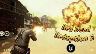 Recriei RDR2 na Unreal Engine 5 | Melhor que a Rockstar?