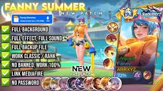 SCRIPT SKIN FANNY SUMMER NO PASSWORD | FULL EFFECT, SOUND | PATCH TERBARU