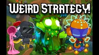 The WEIRDEST Strategy! A Ravine CHIMPS Black Border Guide l Update 41.2 (Bloons TD6)