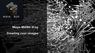 Creating cool images with Maya and MASH