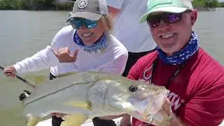 EPIC Tarpon Fishing with a SURPRISE SNOOK!