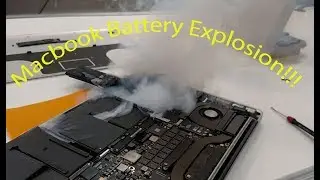 Macbook Explodes
