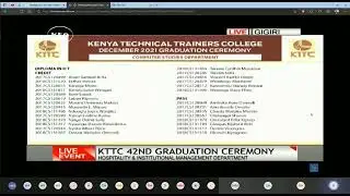 KTTC 42nd graduation.. computer department