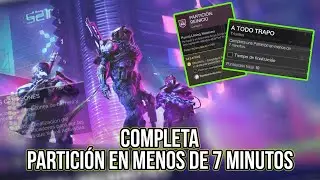 Completa una Partición en menos de 7 minutos *solo* (Triunfo a todo trapo) - Destiny 2 Temporada 20