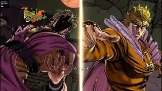Jojo's Bizzare Eyes of Heaven Dios vs Diavolo and Giorno